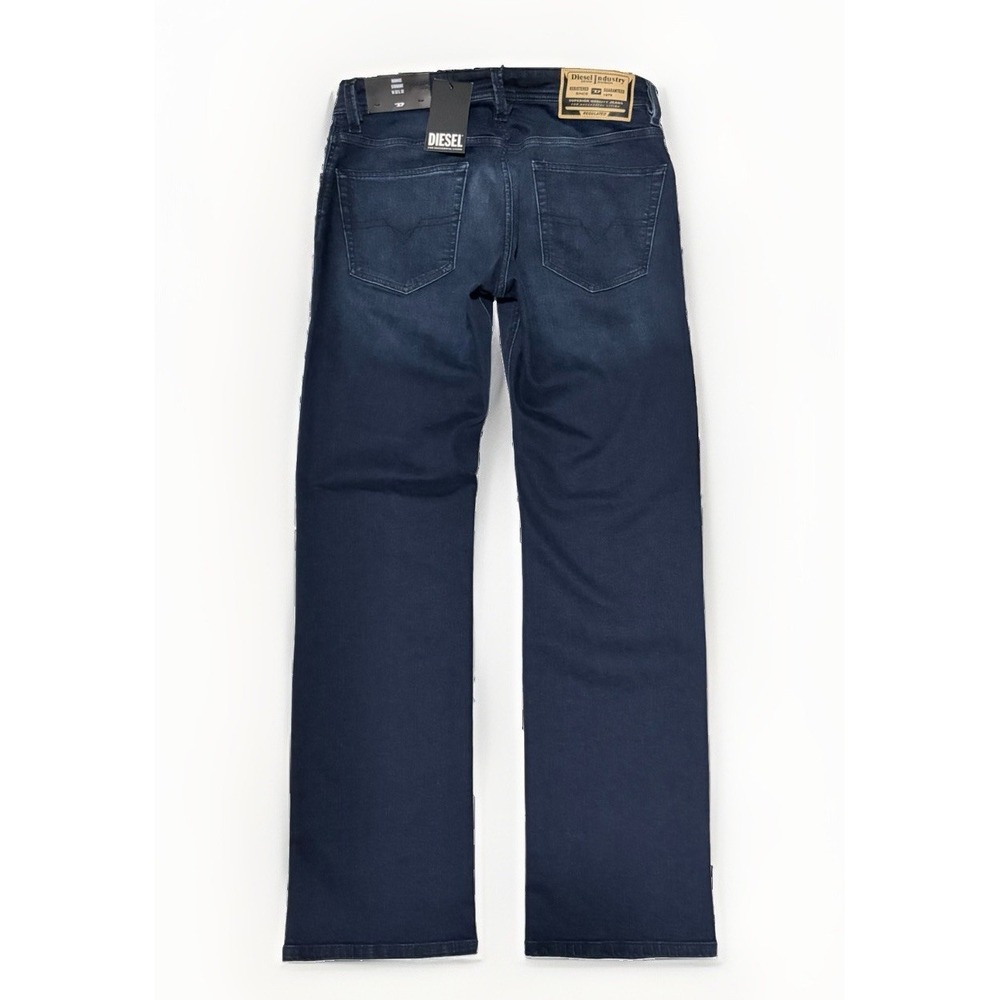 NWT Diesel Markee Straight Jeans Mens 32x32 Dark Wash Blue Denim A19035-RE067-01
